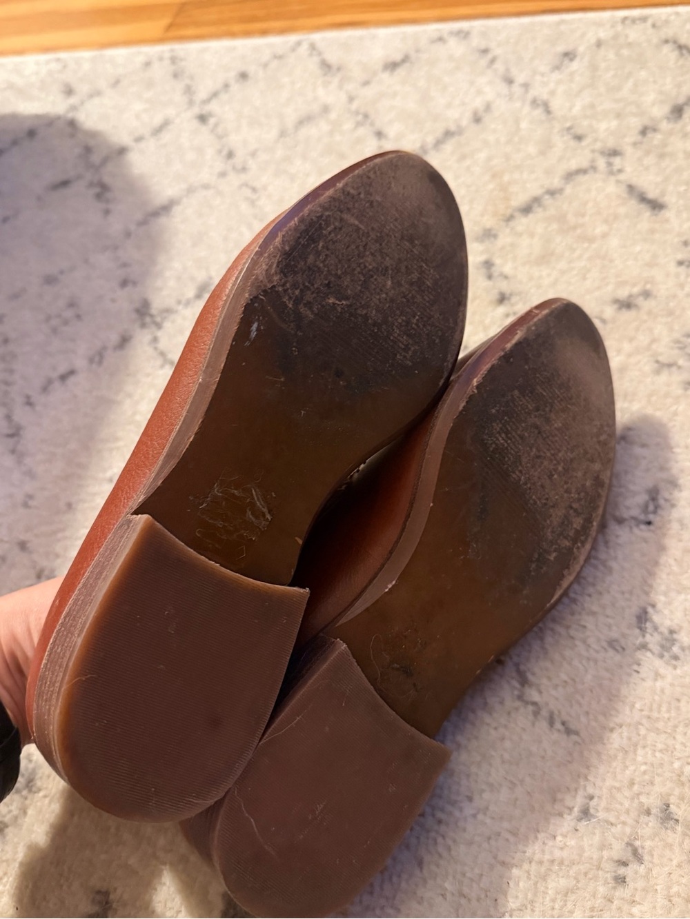 Madewell Frances loafers mahogany brown 8 - Picture 2 of 2